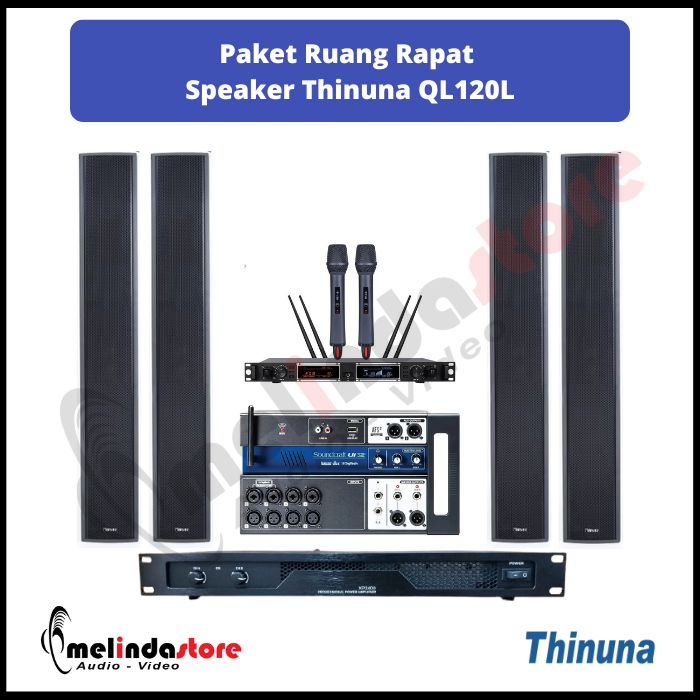 Paket Auditorium Speaker Thinuna QL-120L| 4 Speaker